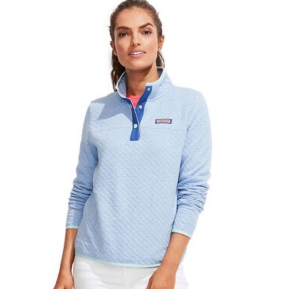Vineyard Vines Women’s Diamond Quilted Classic Shep Shirt